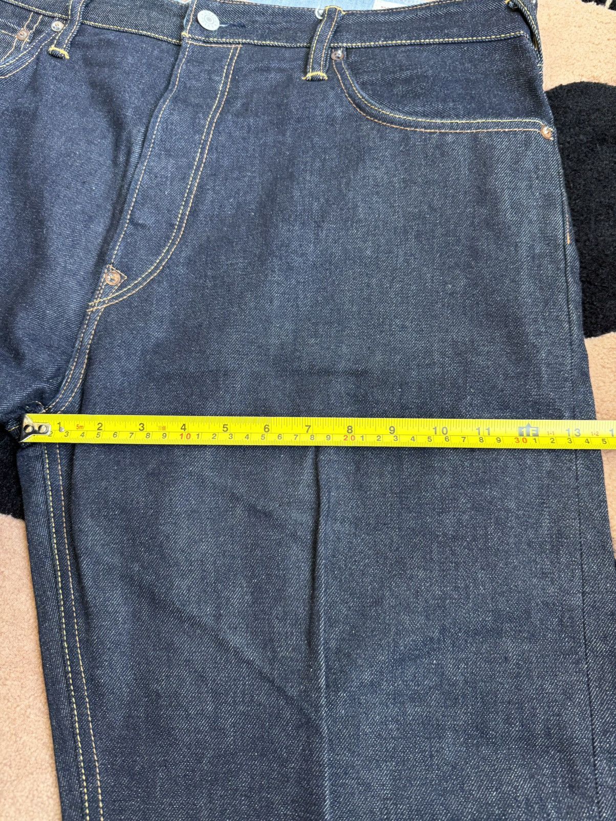 Evisu EVISU tiger in the mountains daicock denim shorts！size：38 Size US 38 / EU 54 - 12 Thumbnail