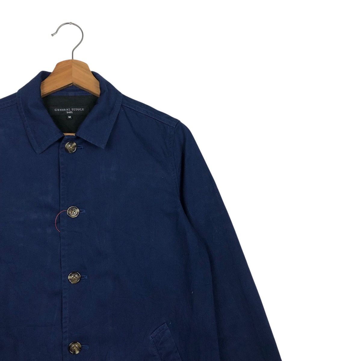 SHIPS 📌Vintage Chore Wool Jacket General Supply Ships Issey Miyake Size US M / EU 48-50 / 2 - 7 Thumbnail