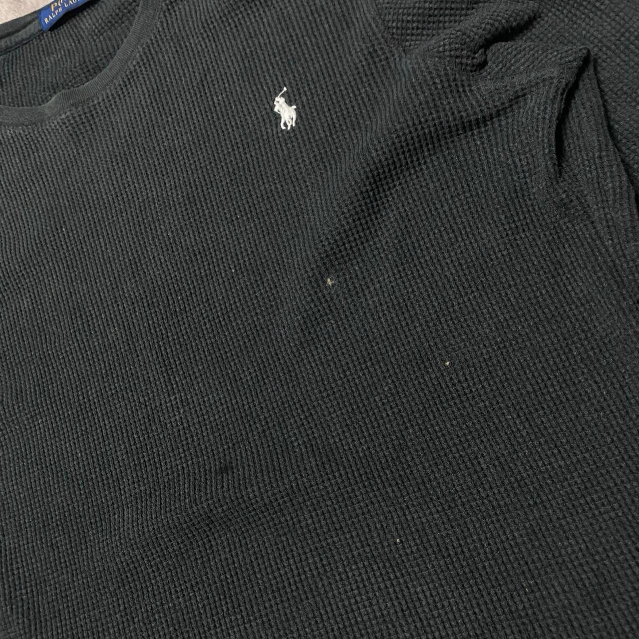 Polo Ralph Lauren Black Polo Ralph Lauren long sleeve thermal top #preppy Size US L / EU 52-54 / 3 - 3 Thumbnail