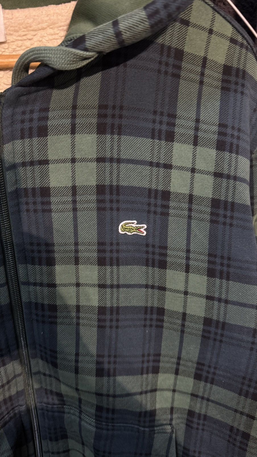 Lacoste LACOSTE 4 WINTER HOODED JUMPER PLAID Size US M / EU 48-50 / 2 - 3 Thumbnail