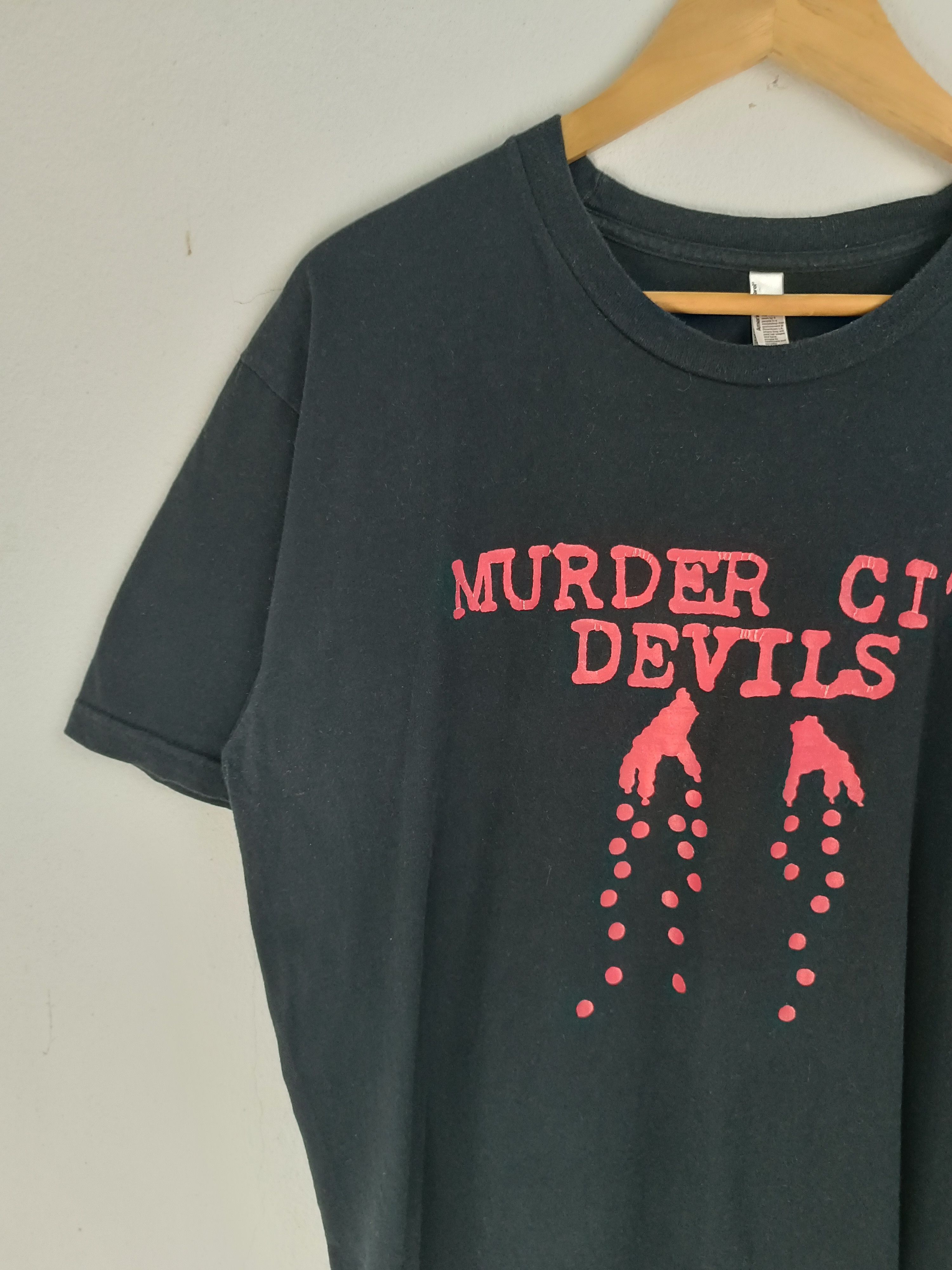 Band Tees VINTAGE Y2K MURDER CITY DEVILS FADED TEE afi melvins hole Size US L / EU 52-54 / 3 - 5 Thumbnail