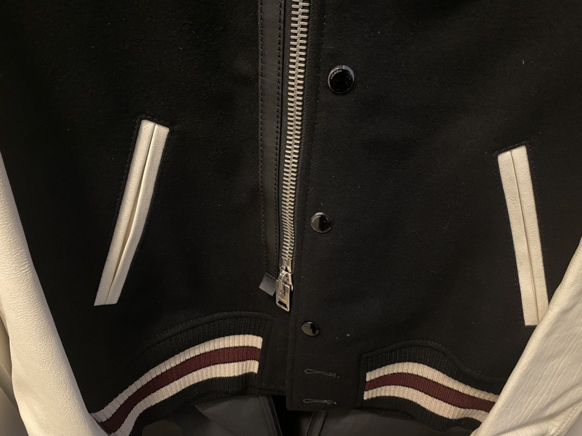 Coach COACH Zipped Varsity Jacket Black/White 38US/48EU NEW W/TAGS Size US M / EU 48-50 / 2 - 4 Thumbnail