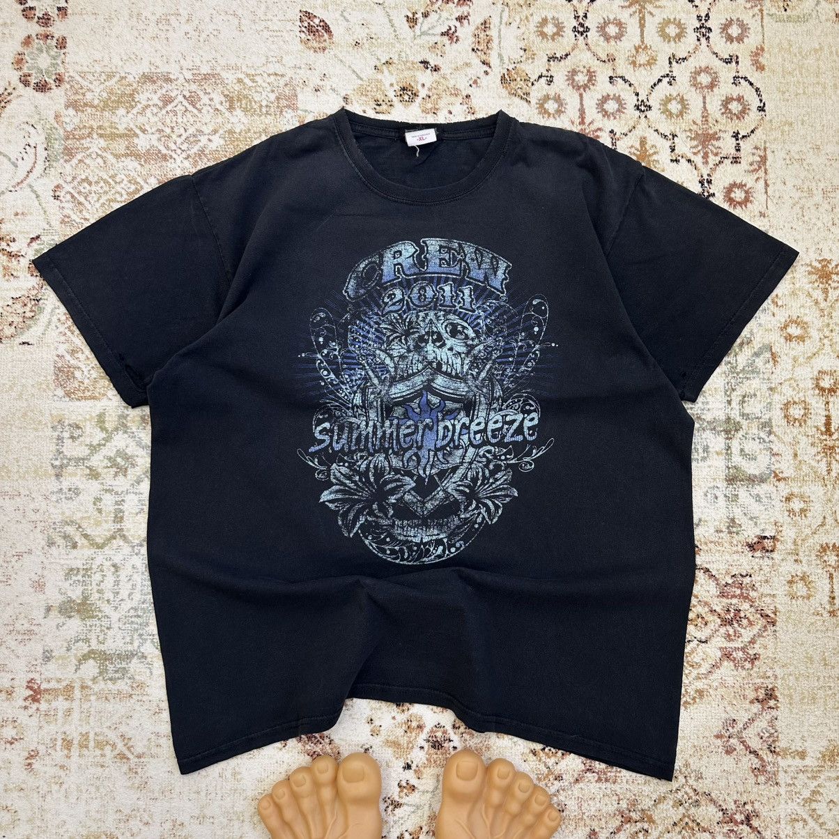 Band Tees × Vintage Vintage Adult “ Summer Breeze” T-shirts Rock 2011 Y2K Size US XL / EU 56 / 4 - 1 Thumbnail