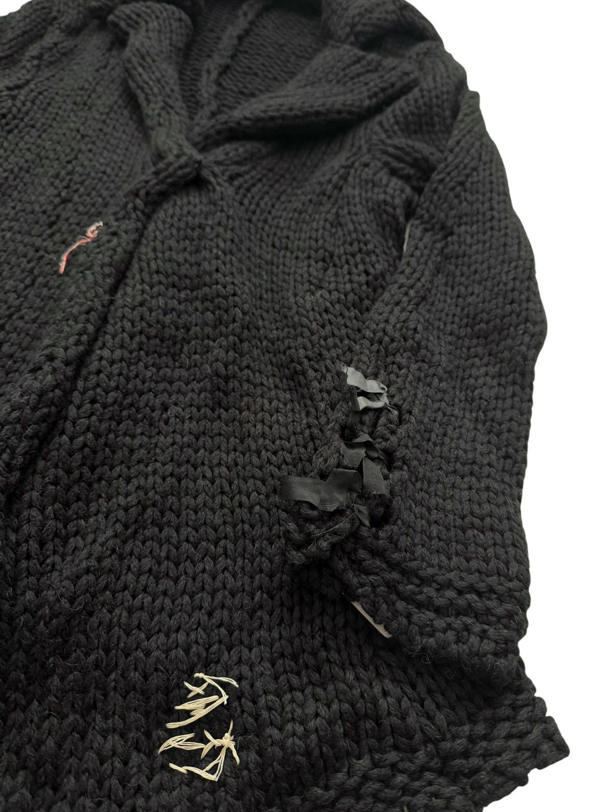 Greg Lauren 2012 OG “The Chunky Loner” Knitter Jacket (Cashmere Alpaca) Size US XS / EU 42 / 0 - 4 Thumbnail