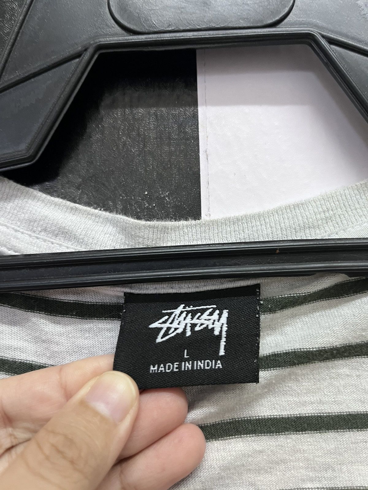 Stussy Stussy Striped T-Shirt Size US L / EU 52-54 / 3 - 4 Thumbnail