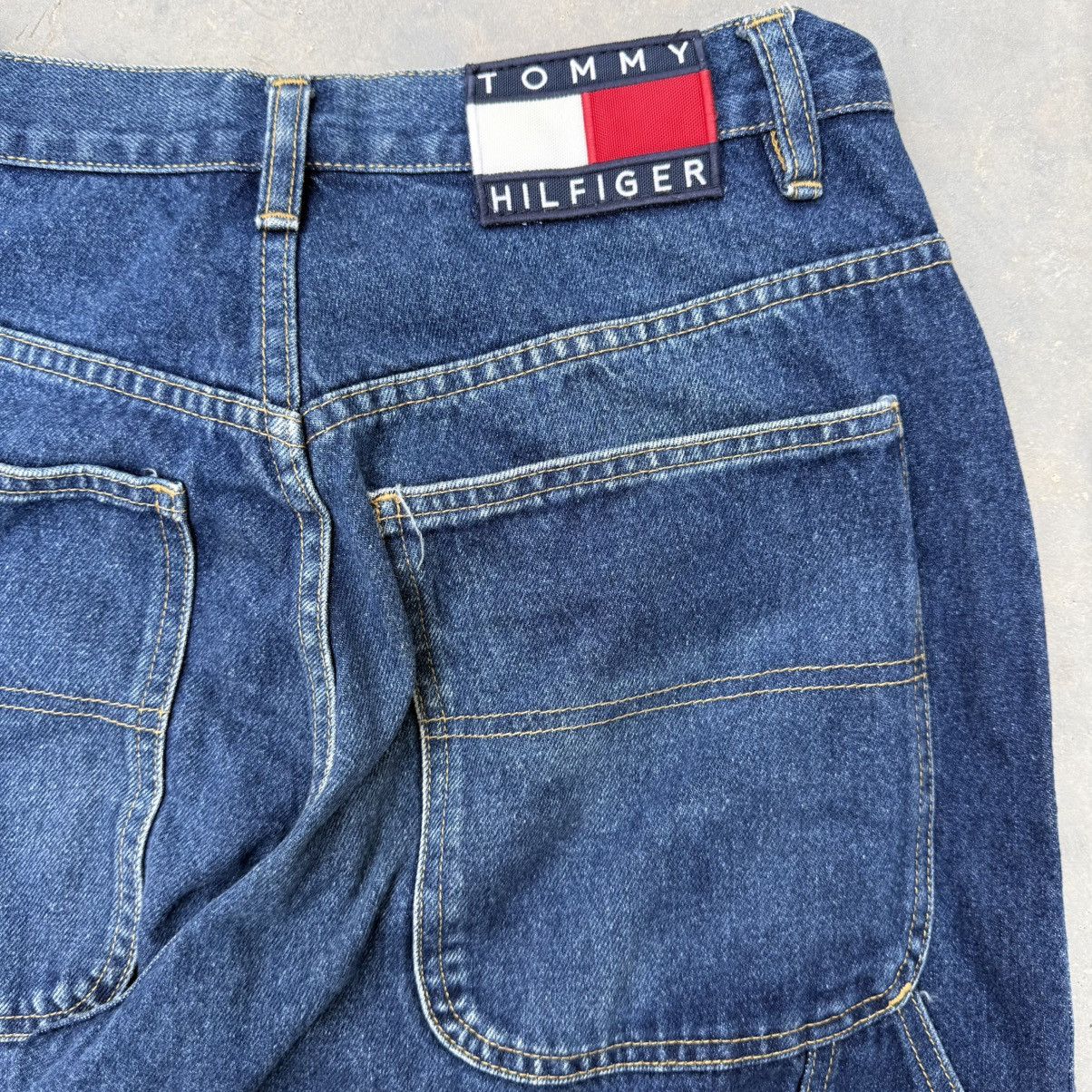 Tommy Hilfiger Tommy Hilfiger Baggy Carpenter Jeans Size US 30 / EU 46 - 4 Thumbnail
