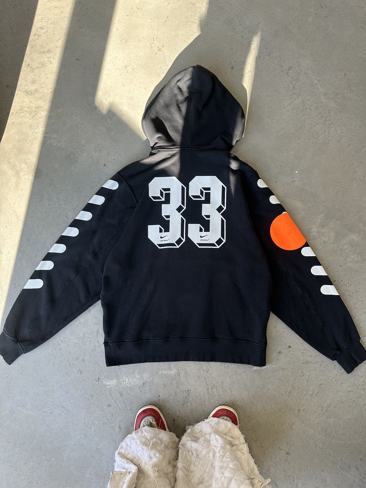 Nike Off White NikeLab x Off White Mercurial NRG X Hoodie Black Grailed