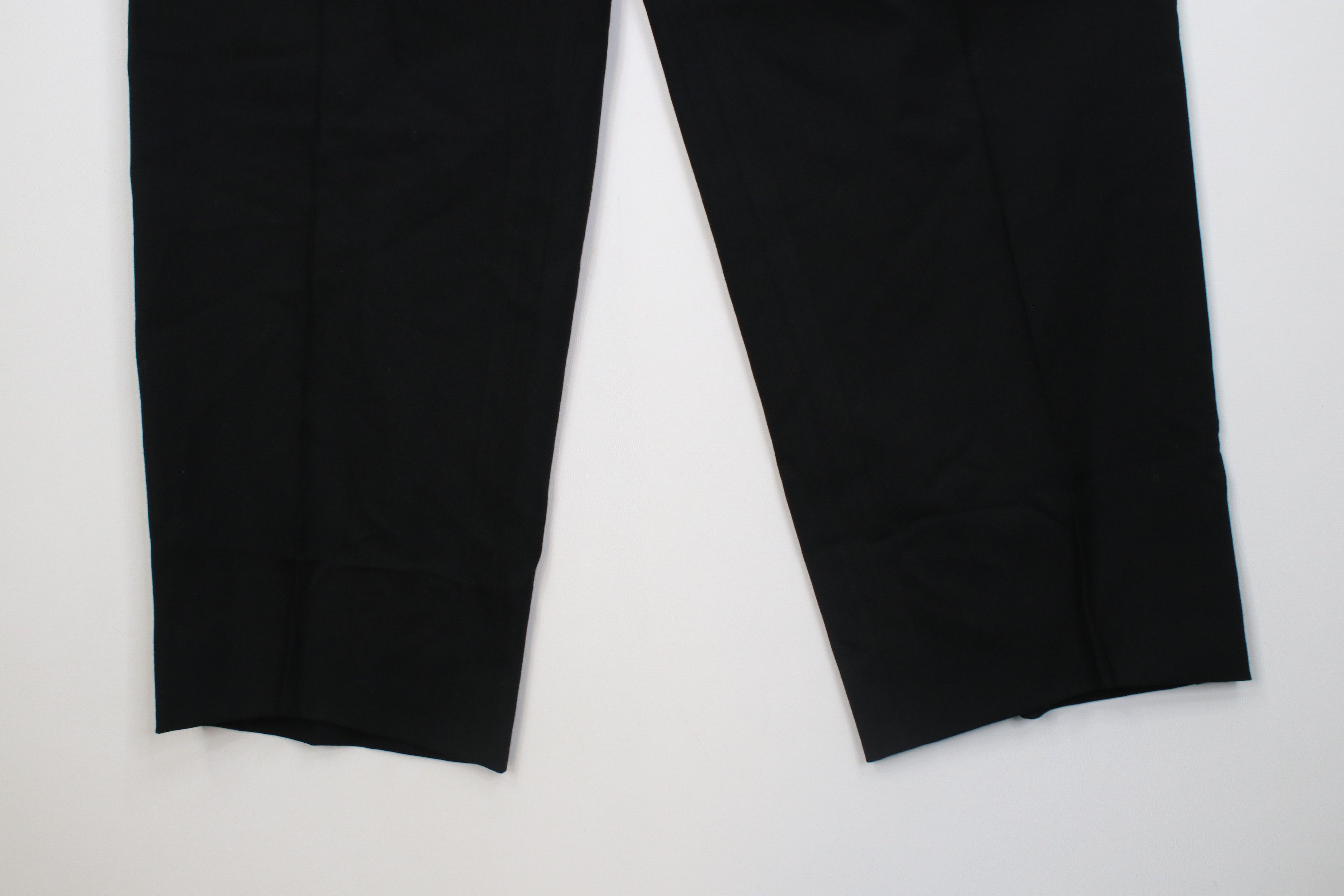 Vintage Vintage 70s Streetwear Wide Leg Tuxedo Pants Black USA Size US 40 / EU 56 - 4 Thumbnail