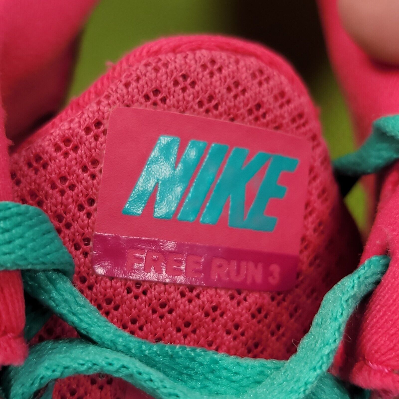 Nike Nike Free Run 3 Shoe Womens Size 6.5 510643-644 Pink Blue Size US 6.5 / IT 36.5 - 10 Thumbnail