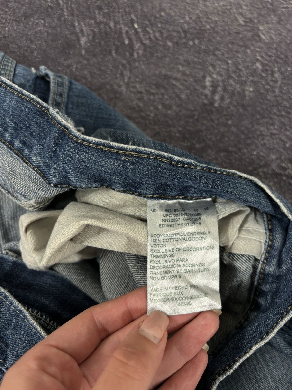 Dickies Vintage Dickies USA Hype Y2K Denim Baggy Jeans Size US 42 / EU 58 - 17 Thumbnail