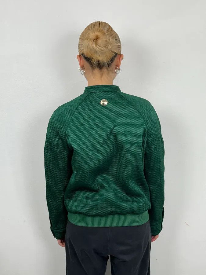 Versace Versace Italian Green Bomber Royal Jacket Size US XS / EU 42 / 0 - 2 Thumbnail