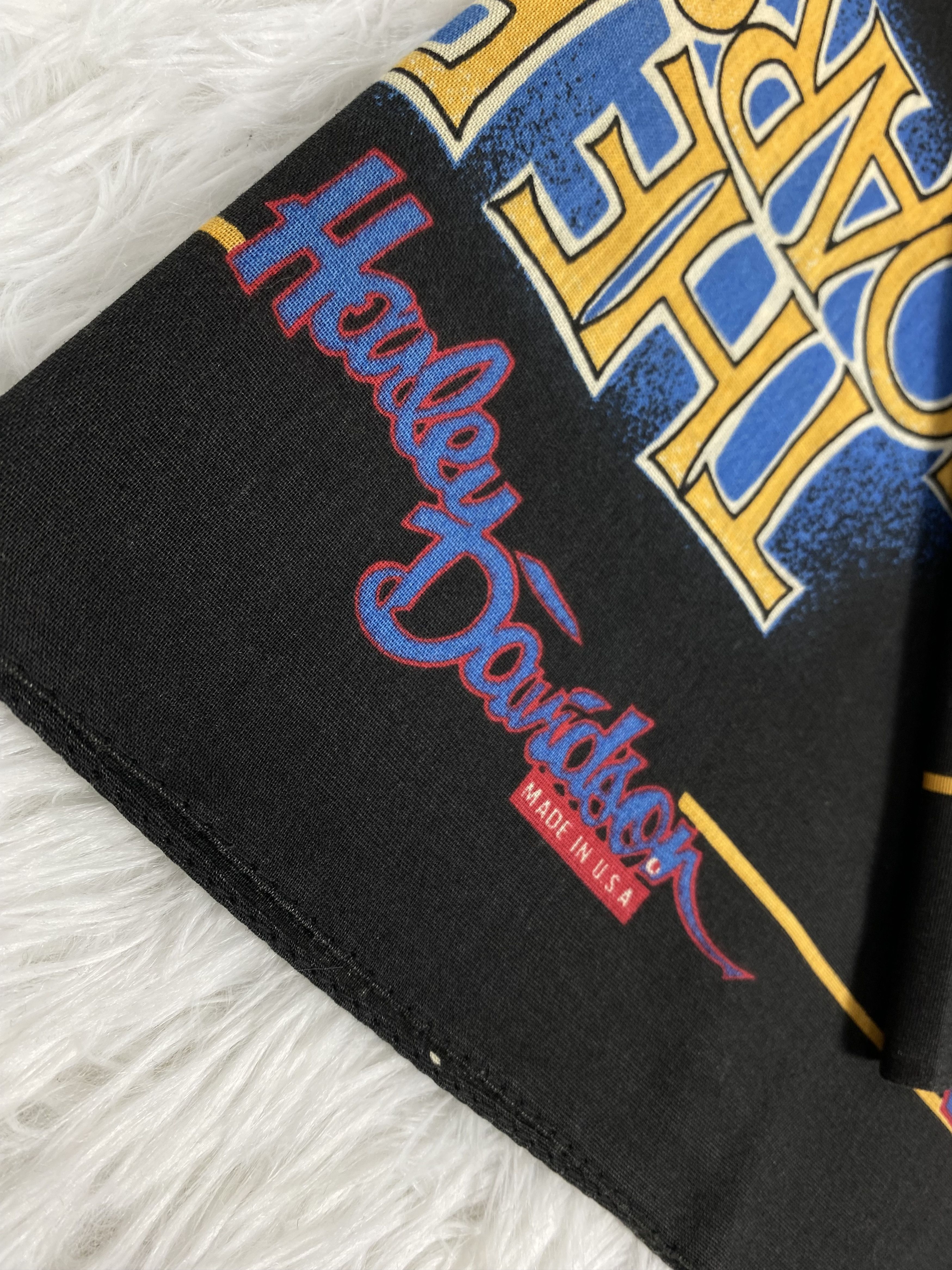 Harley Davidson Vintage Harley-Davidson Handkerchief PH0112 Size ONE SIZE - 3 Thumbnail