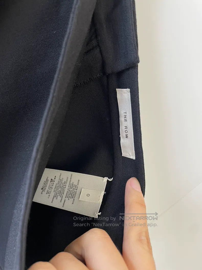 The Row The row size 0 Classic black overskirt Size 22" - 4 Thumbnail