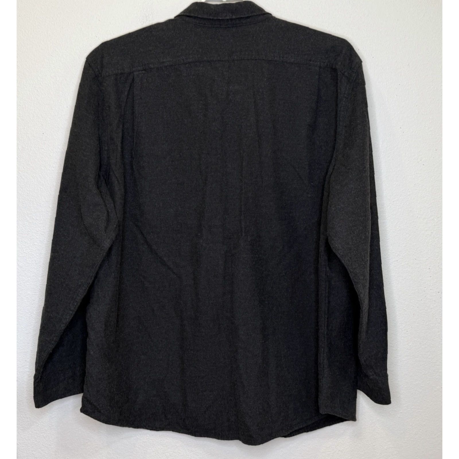 Eddie Bauer VINTAGE Eddie Bauer Flannel Button Down Shirt Mens 3XL Charcoal Gray Relaxed Fit Cotton Size US XXL / EU 58 / 5 - 4 Thumbnail