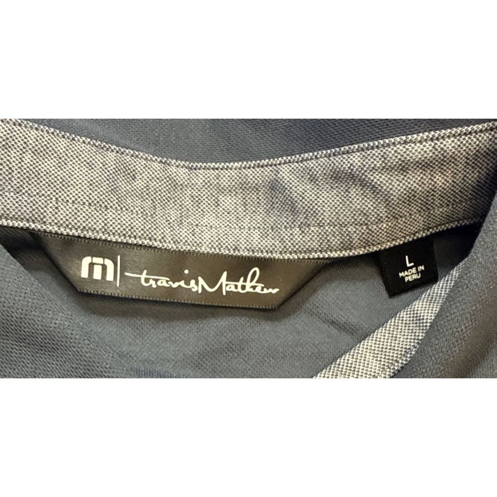 TravisMathew VINTAGE Travis Mathew Prestige Spooky Season Golf Polo Shirt Mens Large Gray Polo Golf Mens L Size US L / EU 52-54 / 3 - 3 Thumbnail