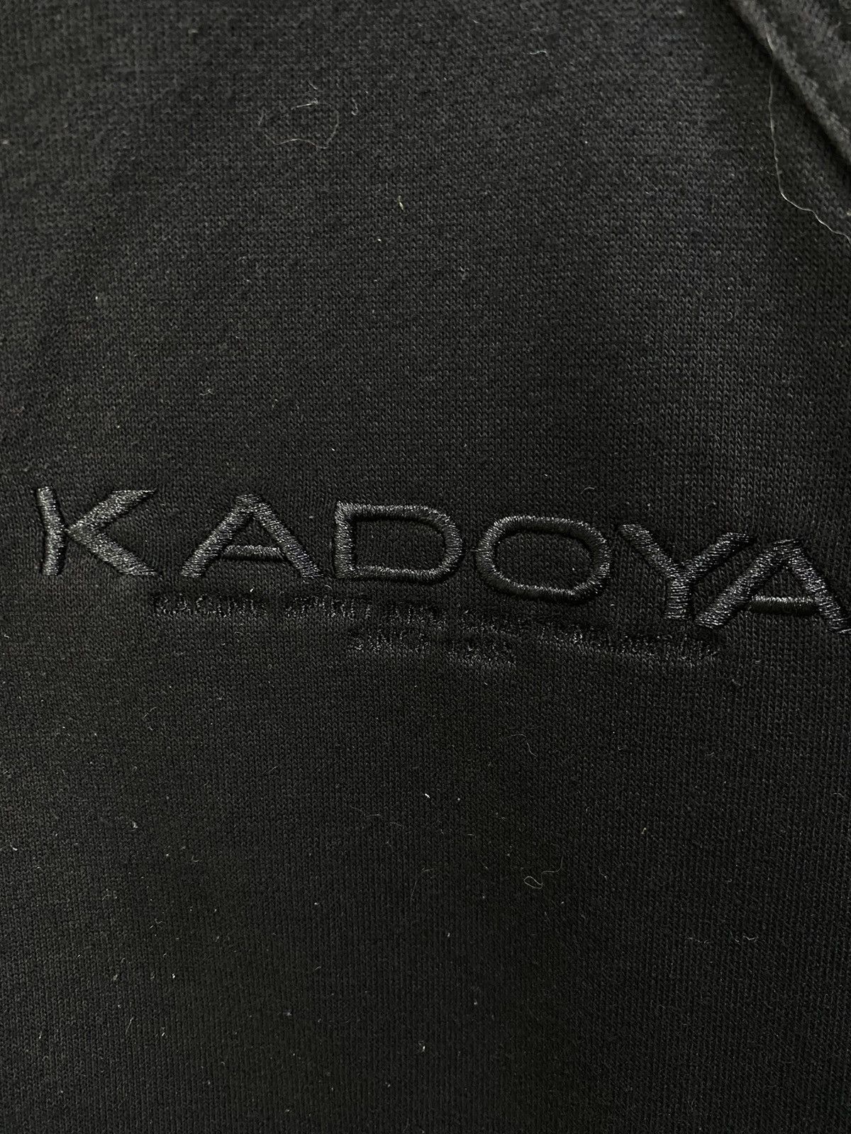 Kadoya Japanese Brand Kadoya Heavy Cotton Motorcycle Jacket Hoodie Size US L / EU 52-54 / 3 - 9 Thumbnail