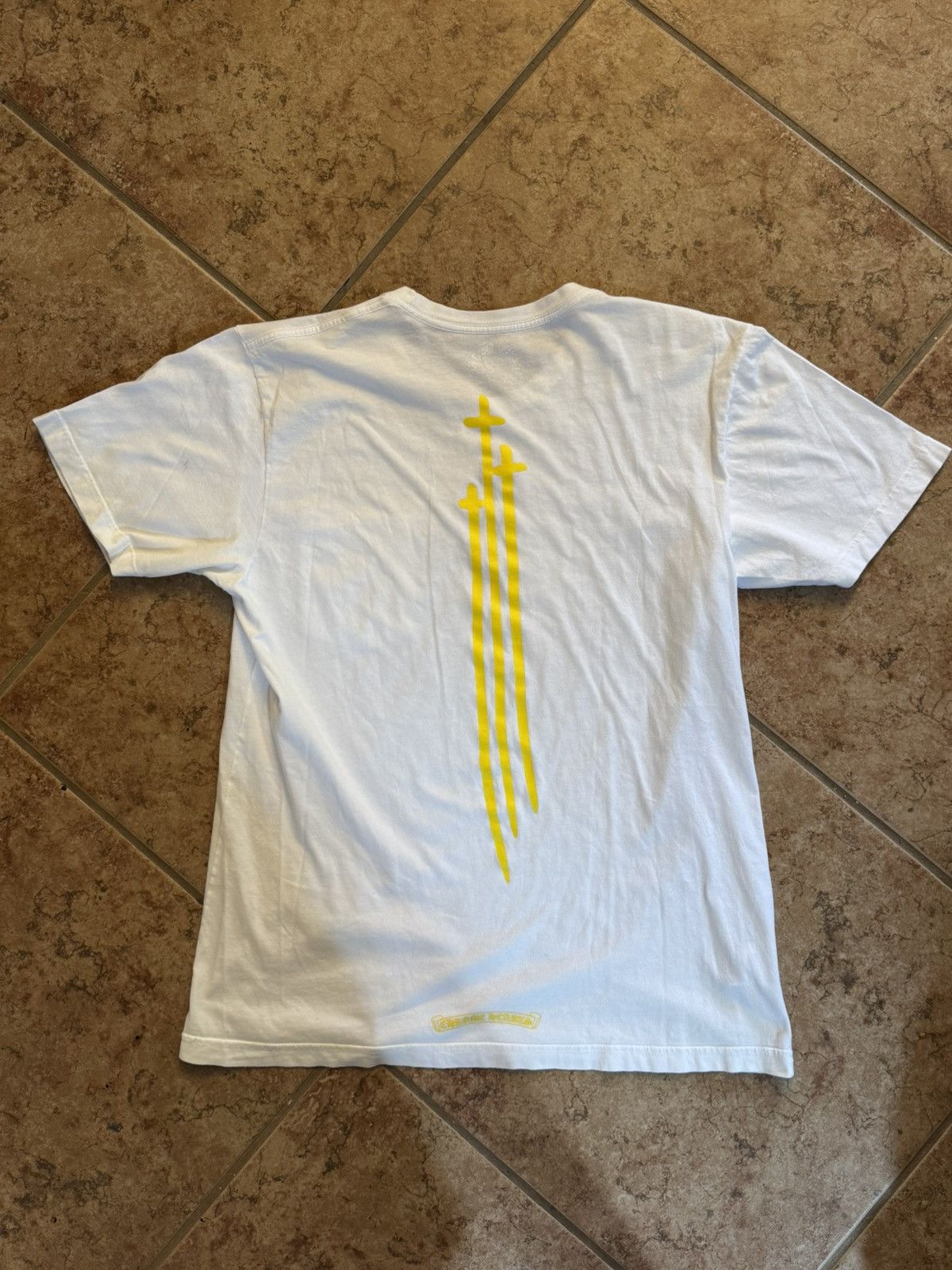 Chrome hearts triple cross tee (white)