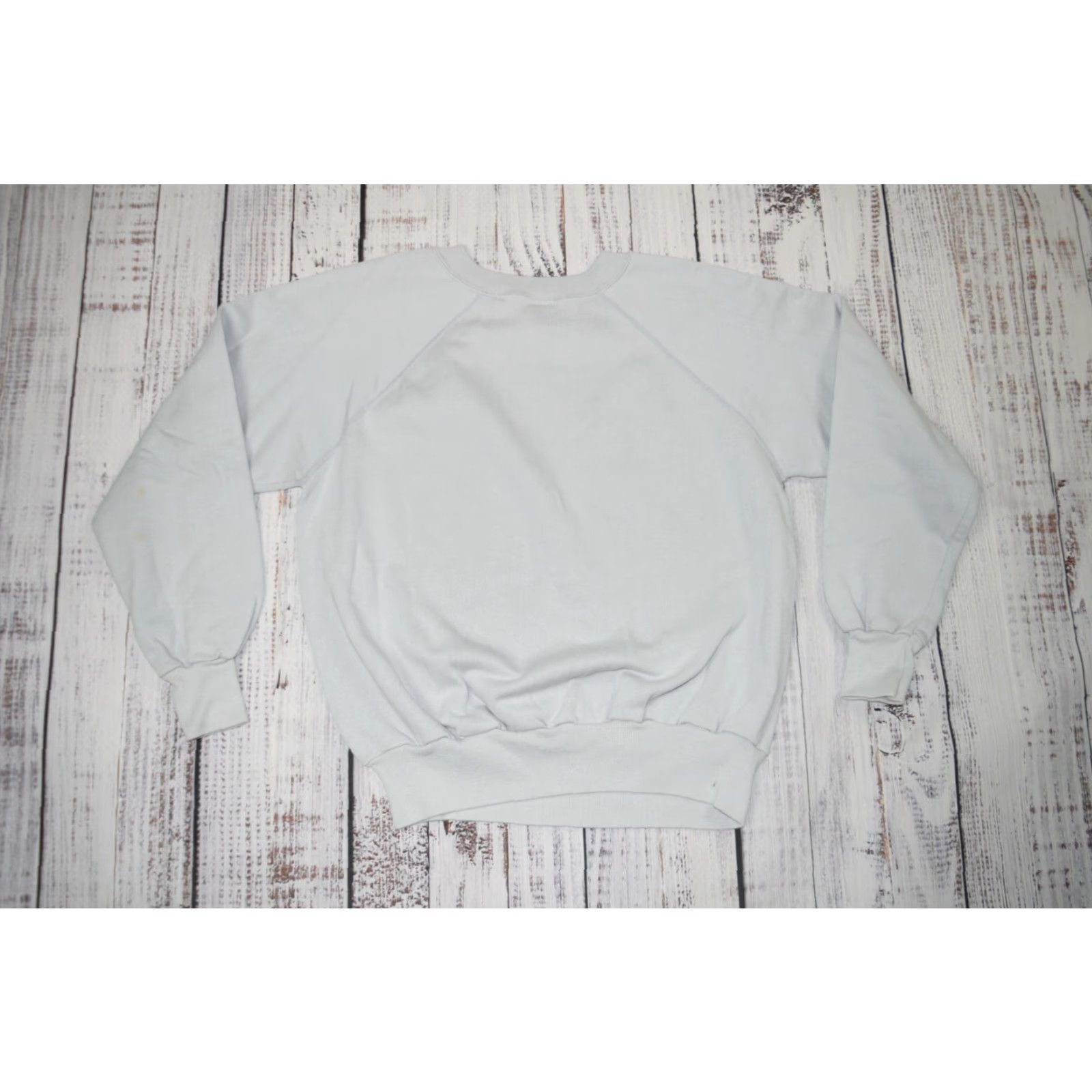 Vintage VINTAGE Steinwurtzel WEAR WITH ALL Sweatshirt Crewneck Gray Adults L USA 80s STEINWURTZEL Pullover Knit Cotton Polyester Size US L / EU 52-54 / 3 - 7 Thumbnail
