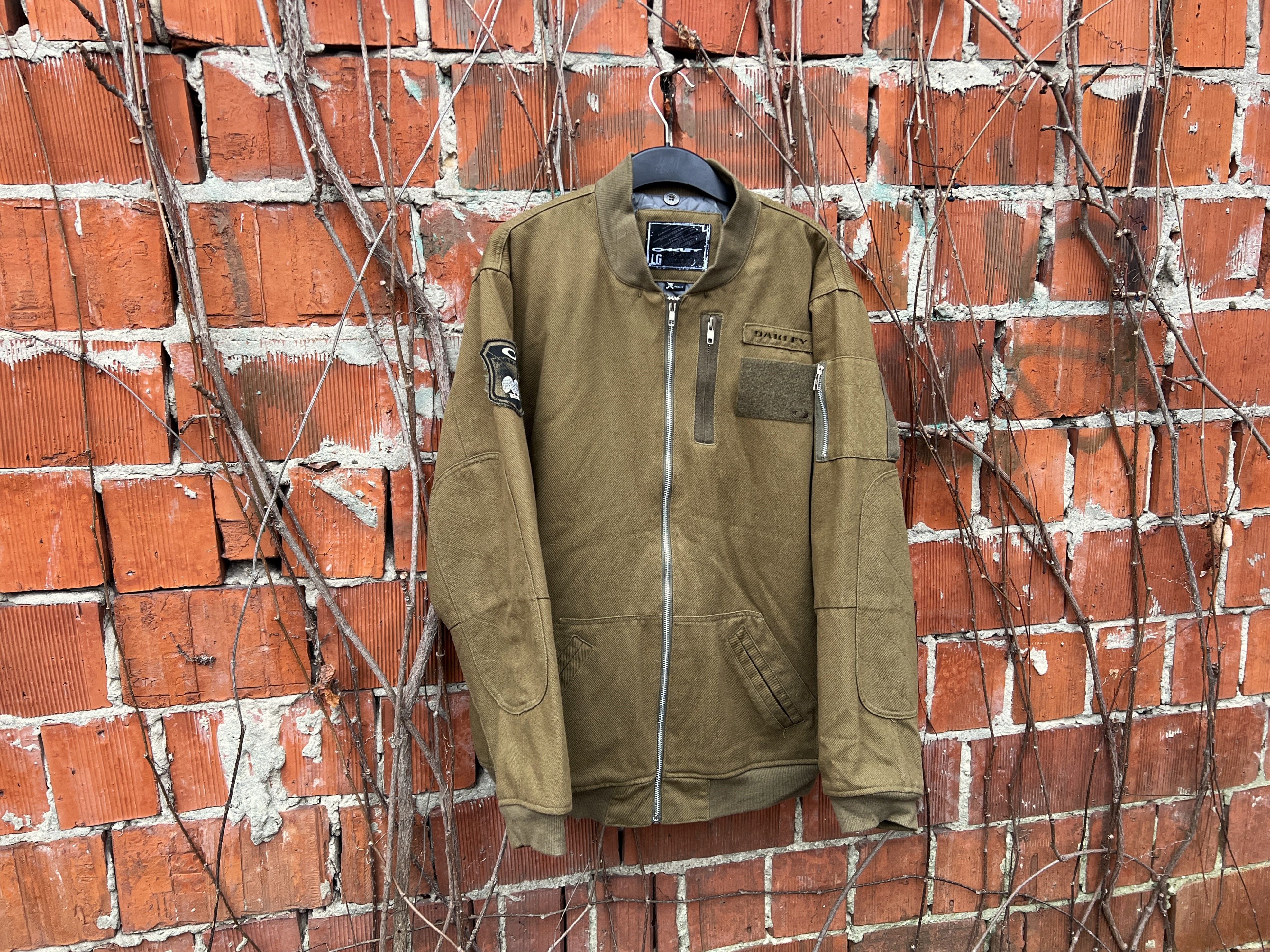 image of Archival Clothing x Hype Oakley Jacket Military Vintage Archival in Khaki, Men's (Size XL)