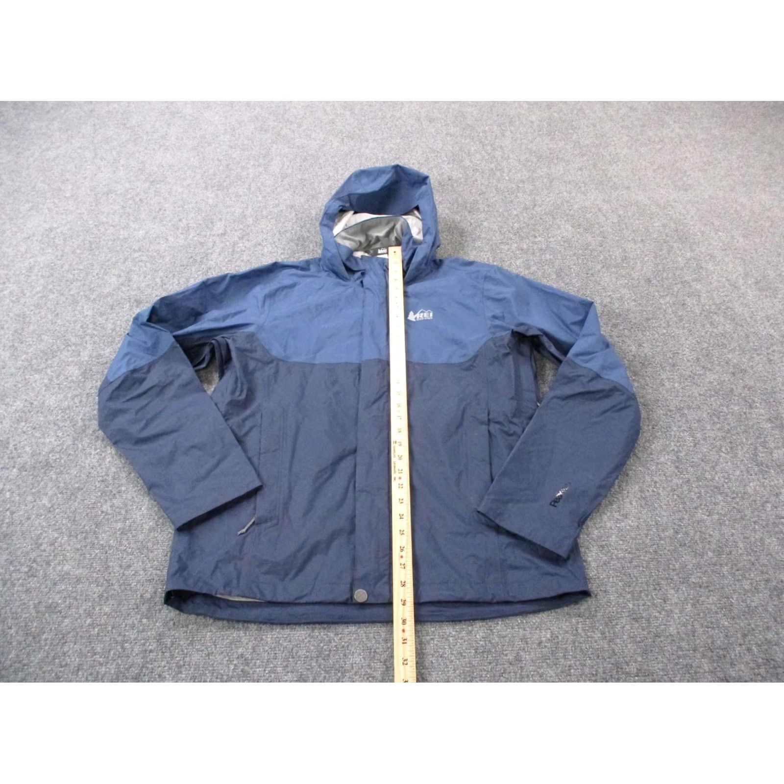 Vintage REI Jacket Womens M Petite Blue Nylon Rain Peak 2.5L Outdoors Hiking Camping Size M / US 6-8 / IT 42-44 - 3 Thumbnail