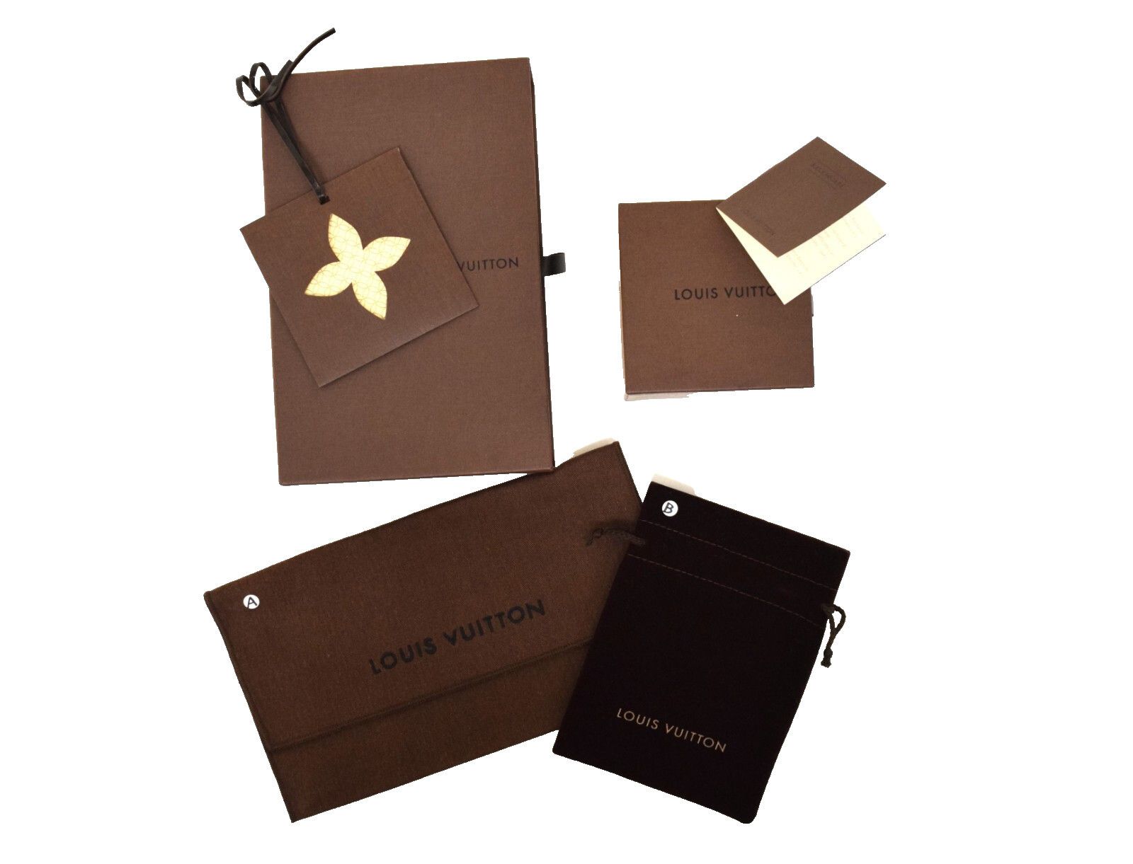 Louis Vuitton Louis Vuitton Dust Bag Storage Bag 2 Pieces Set Size ONE SIZE - 1 Thumbnail