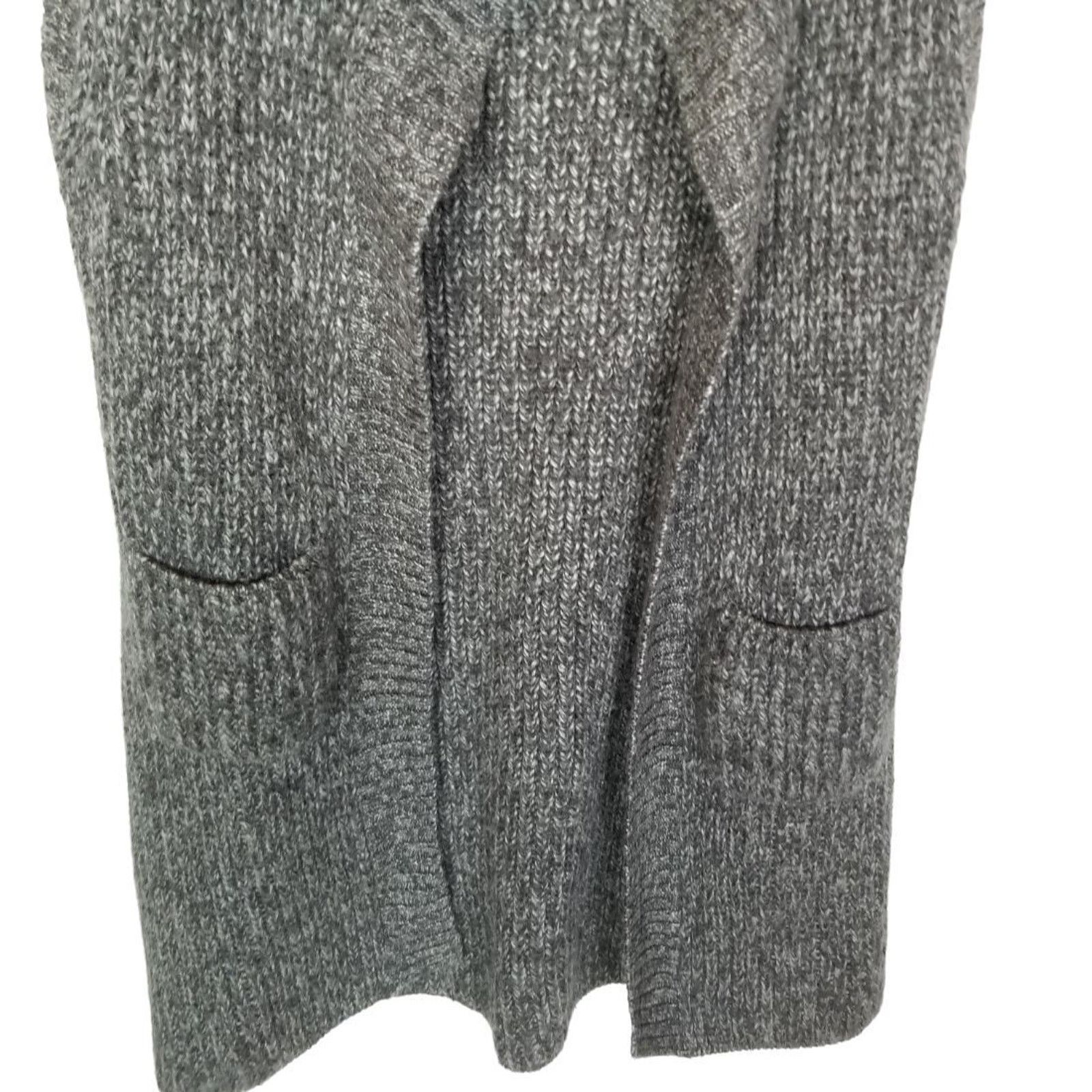 Prana Prana Womens Thalia Wool Sweater Vest Chunky Preppy Classic Size M / US 6-8 / IT 42-44 - 3 Thumbnail