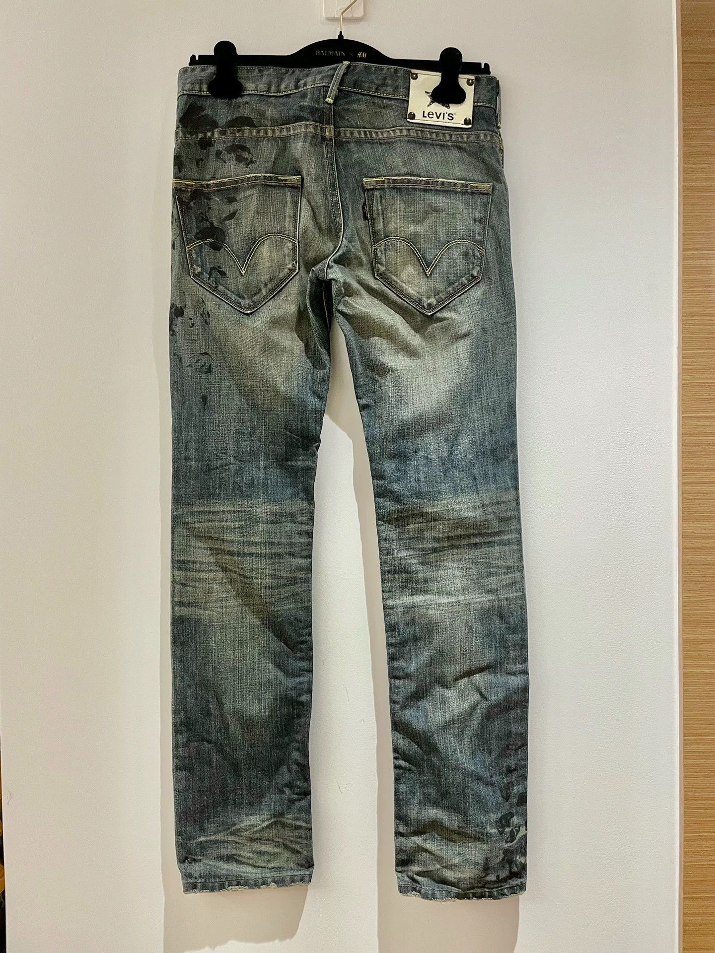 Levi's LEVI'S Black Star Ultra Low Rise 30 Japan Size US 30 / EU 46 - 4 Thumbnail