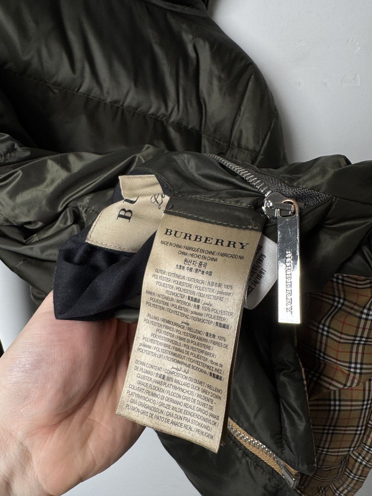 Burberry Burberry Reddich Check Reversible Down Jacket Size S / US 4 / IT 40 - 10 Thumbnail
