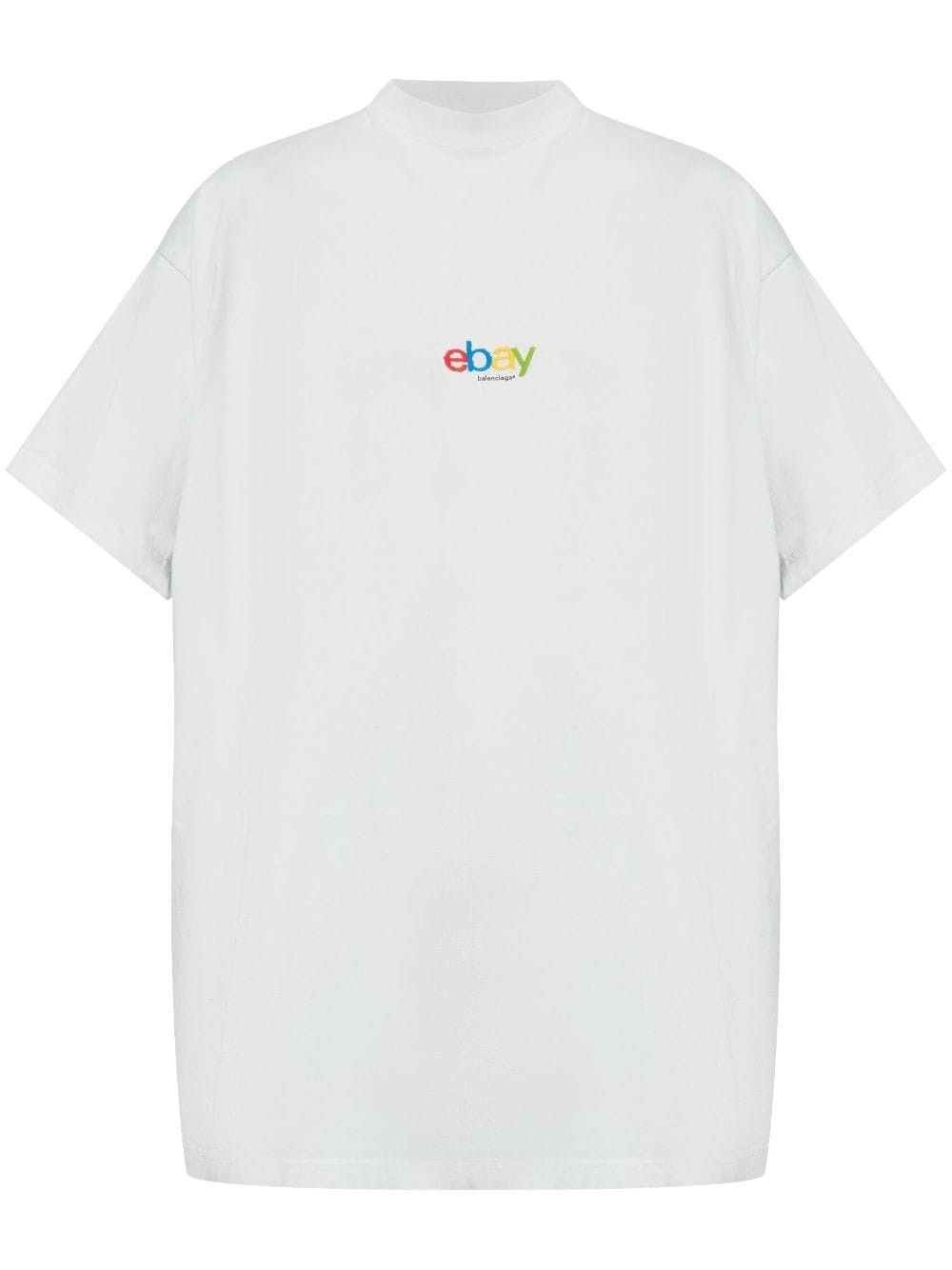 Balenciaga ebay t-shirt white Size US XL / EU 56 / 4 - 1 Thumbnail