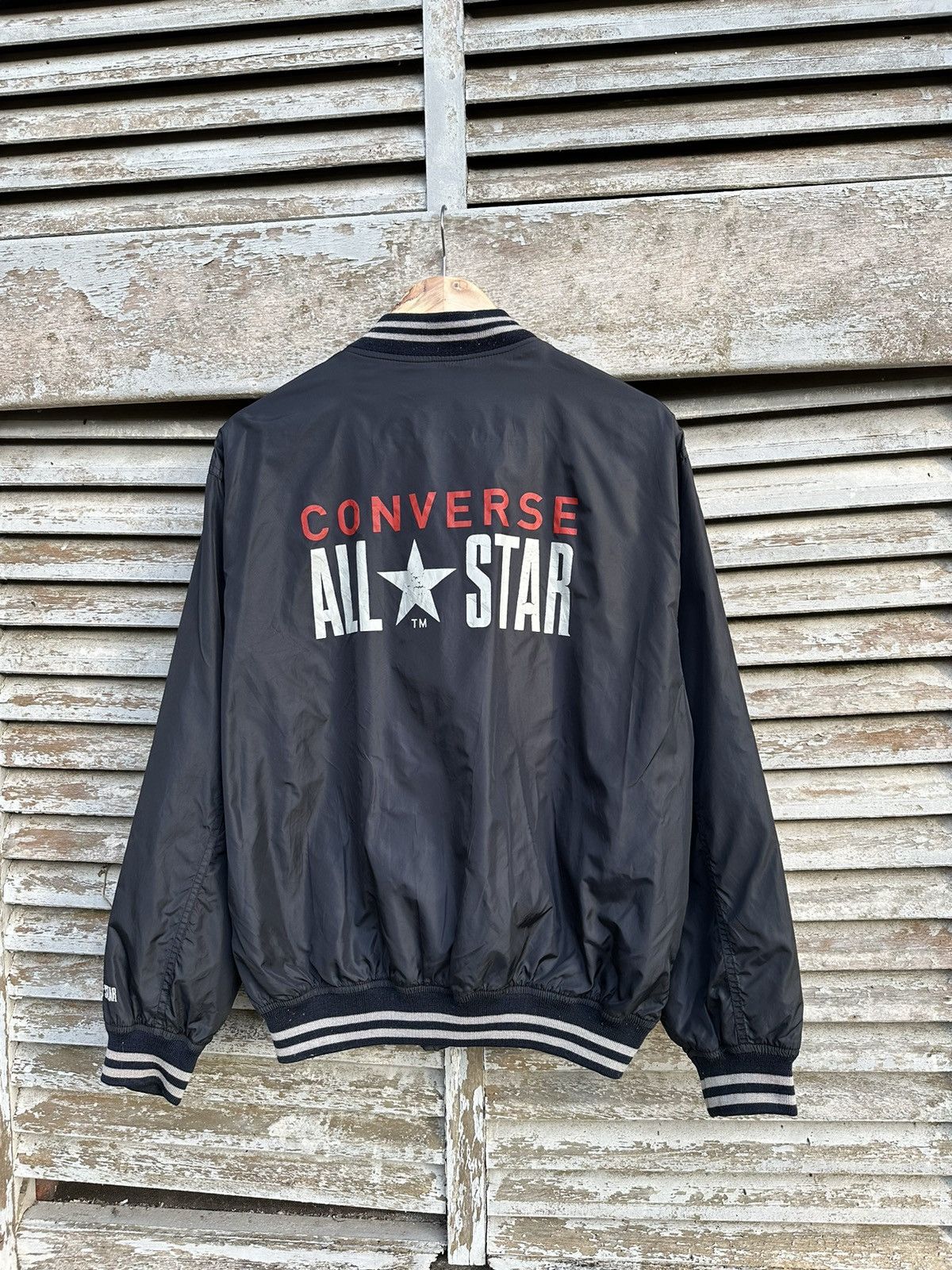 Converse 👹Converse All Star Light Bomber Jacket Size US M / EU 48-50 / 2 - 2 Thumbnail
