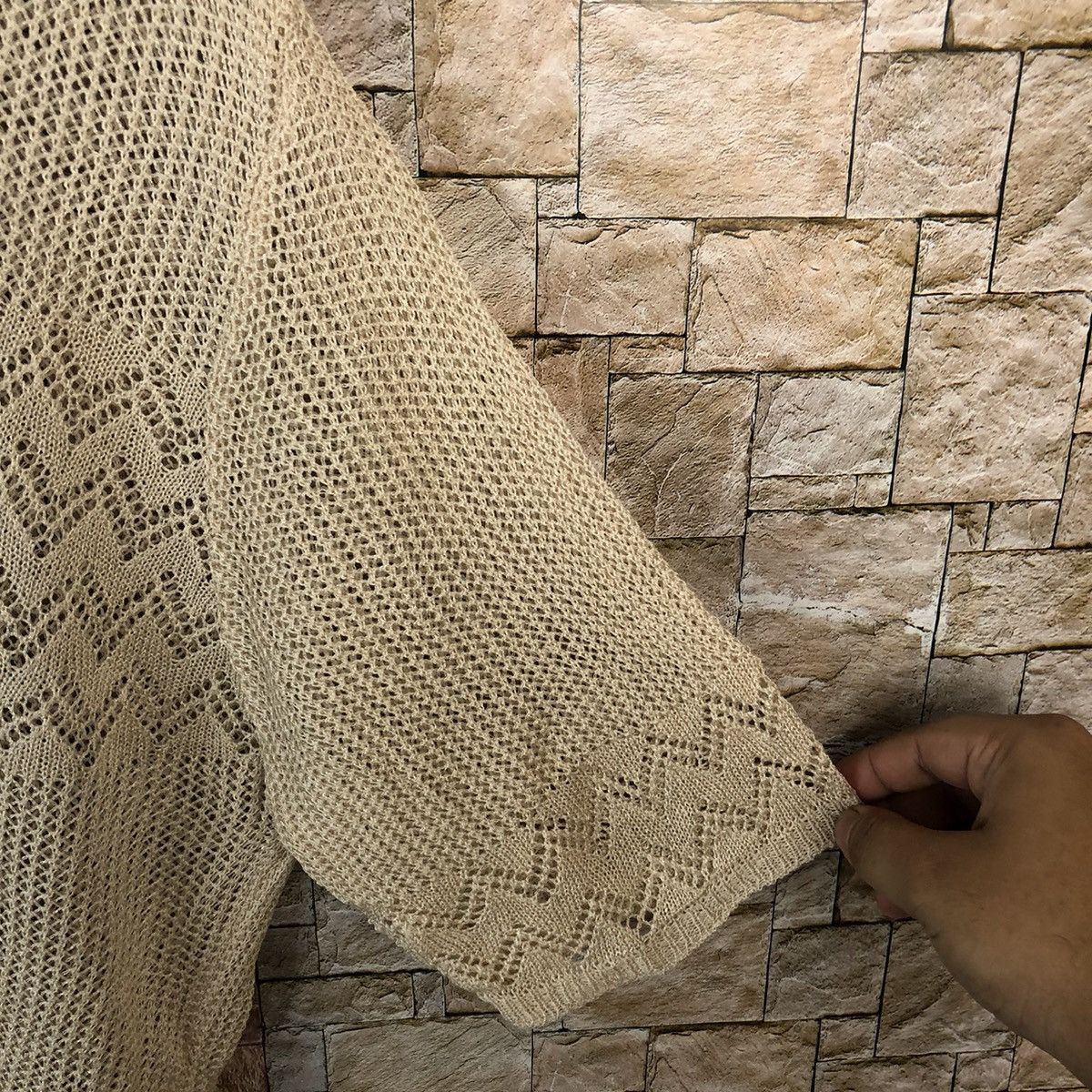 Homespun Knitwear × Japanese Brand Graziosa Superio Brown Cardigan #A869 Size M / US 6-8 / IT 42-44 - 8 Thumbnail