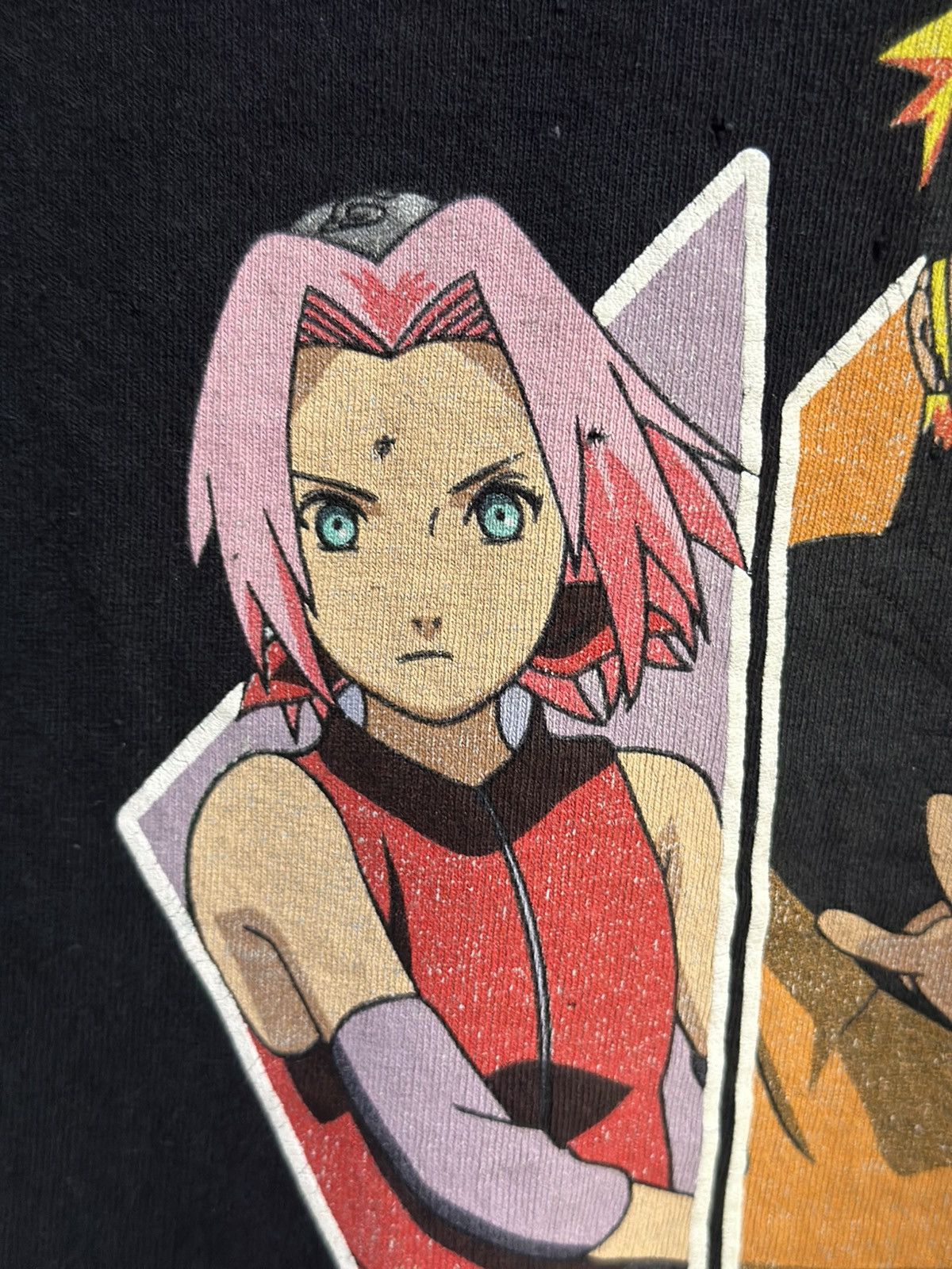 Anime Thrashed Naruto Shippuden Faded Tee Size US M / EU 48-50 / 2 - 14 Thumbnail