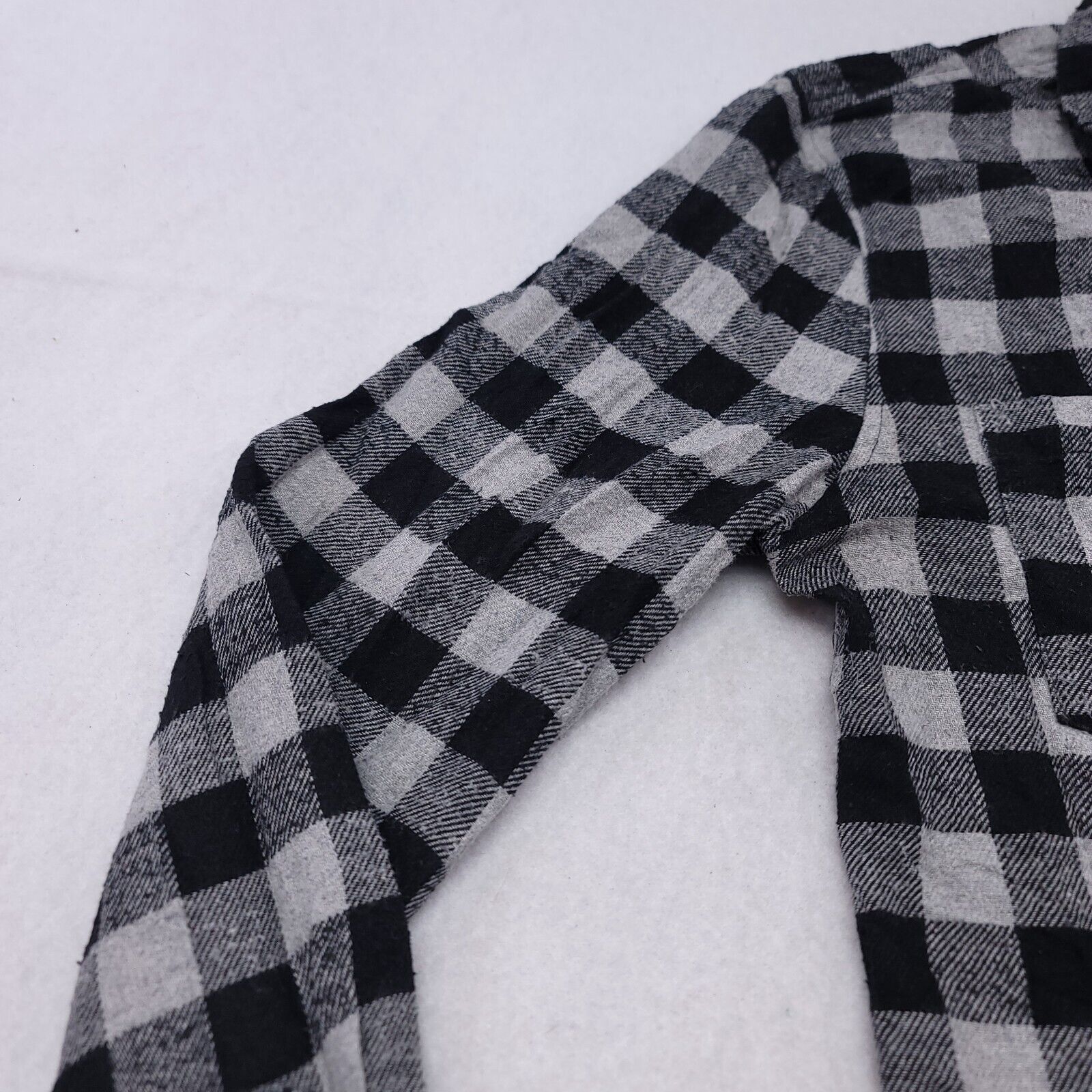 Giant Giant Garments Gingham Flannel Shirt Mens Size S Black Size US S / EU 44-46 / 1 - 4 Thumbnail