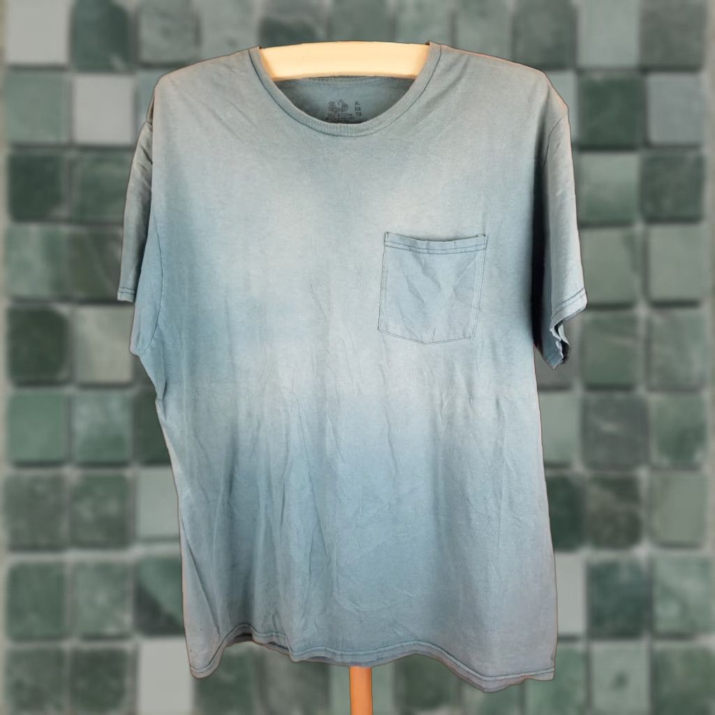Fruit Of The Loom VINTAGE Fruit of the Loom T-Shirt Cotton Crew Neck Short Sleeve Green XL USA 80s Retro Pocket Size US XL / EU 56 / 4 - 1 Thumbnail
