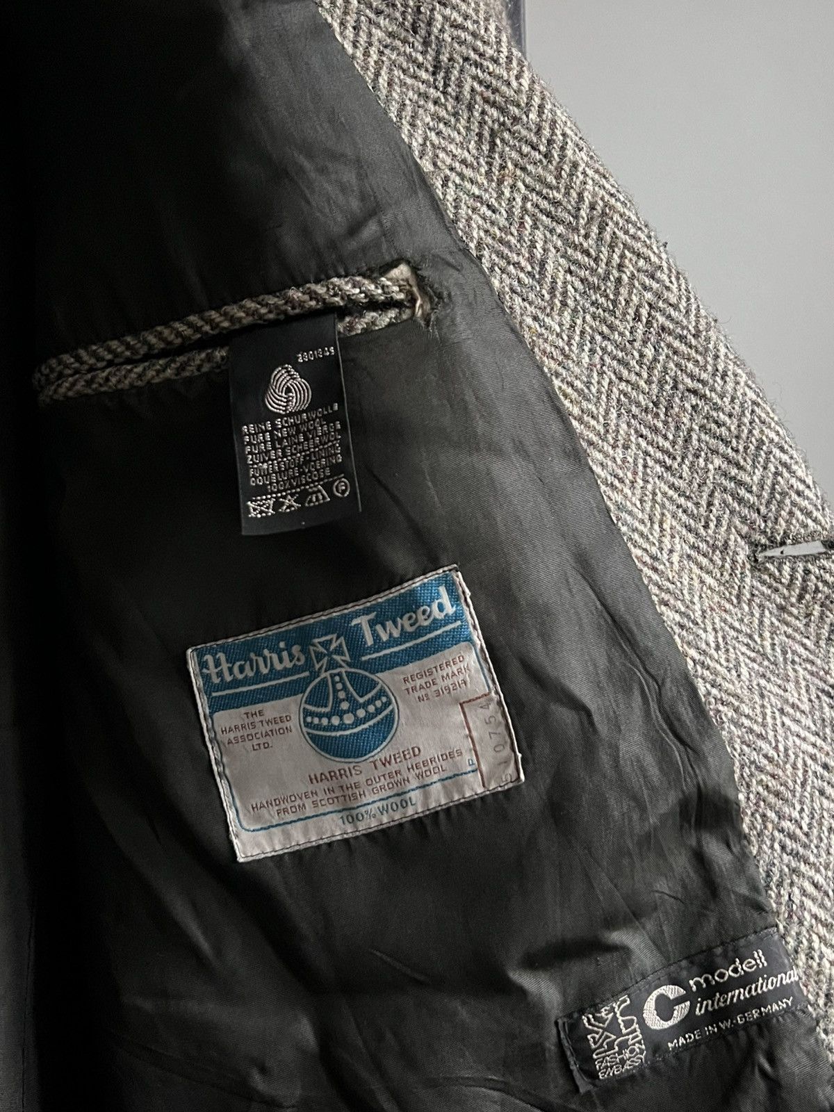 Harris Tweed Harris Tweed Vintage Blazer Jacket Size 54R - 9 Thumbnail