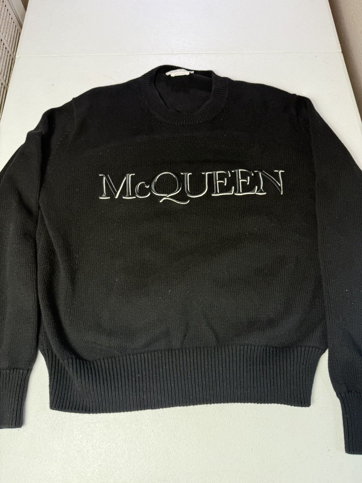Alexander McQueen Alexander McQueen Knitted Crewneck Jumper Sz L LOT Size US L / EU 52-54 / 3 - 2 Thumbnail