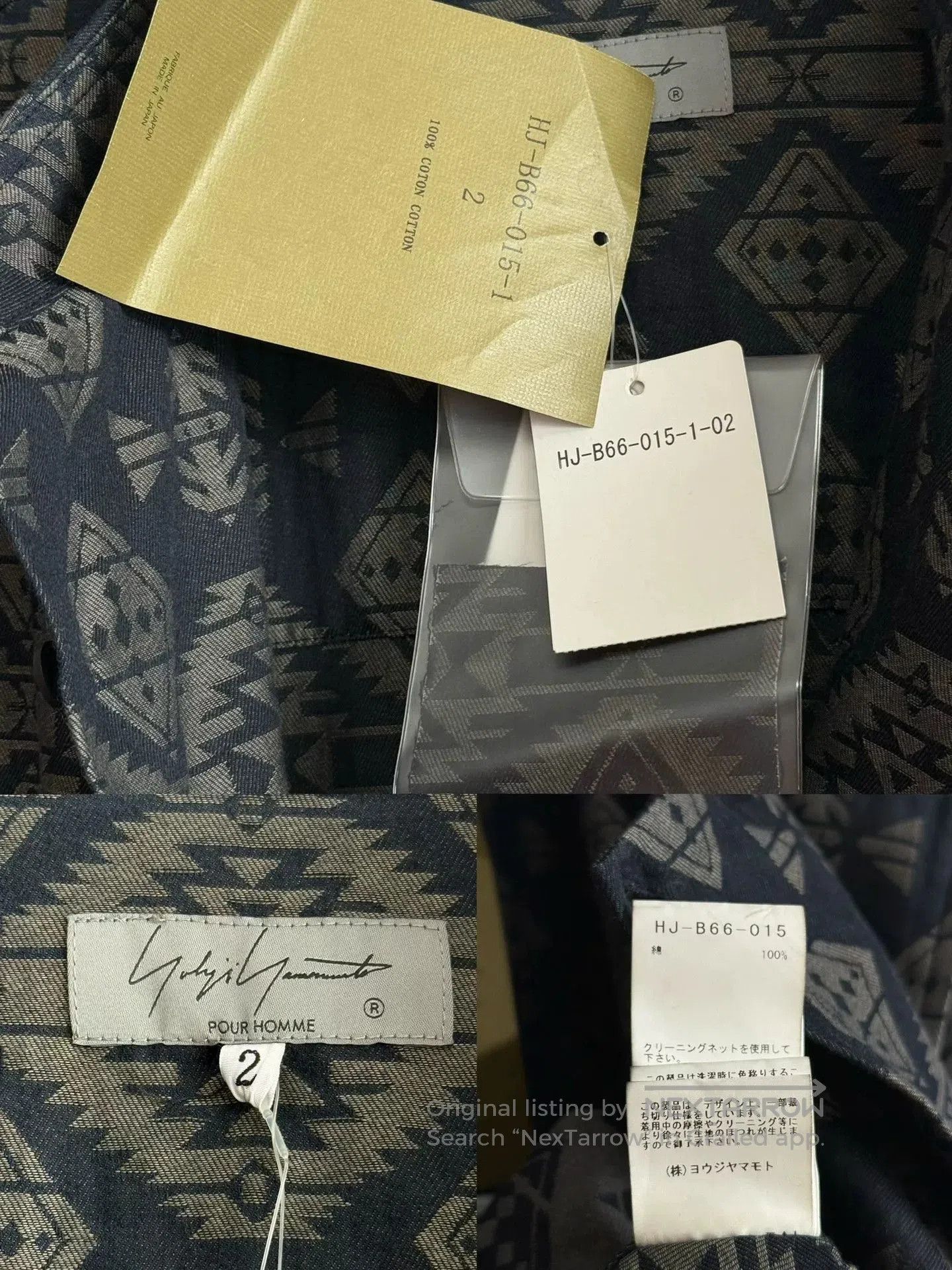 Yohji Yamamoto Yohji Yamamoto Geometric Layered Long Shirt. Size S / US 4 / IT 40 - 9 Thumbnail