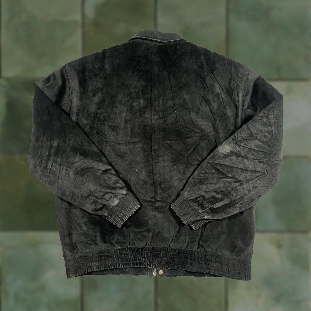 Vintage VINTAGE Galleria Benson & Hedges Jacket Mens XL Black Leather Bomber Lined 90s Size US XL / EU 56 / 4 - 1 Thumbnail