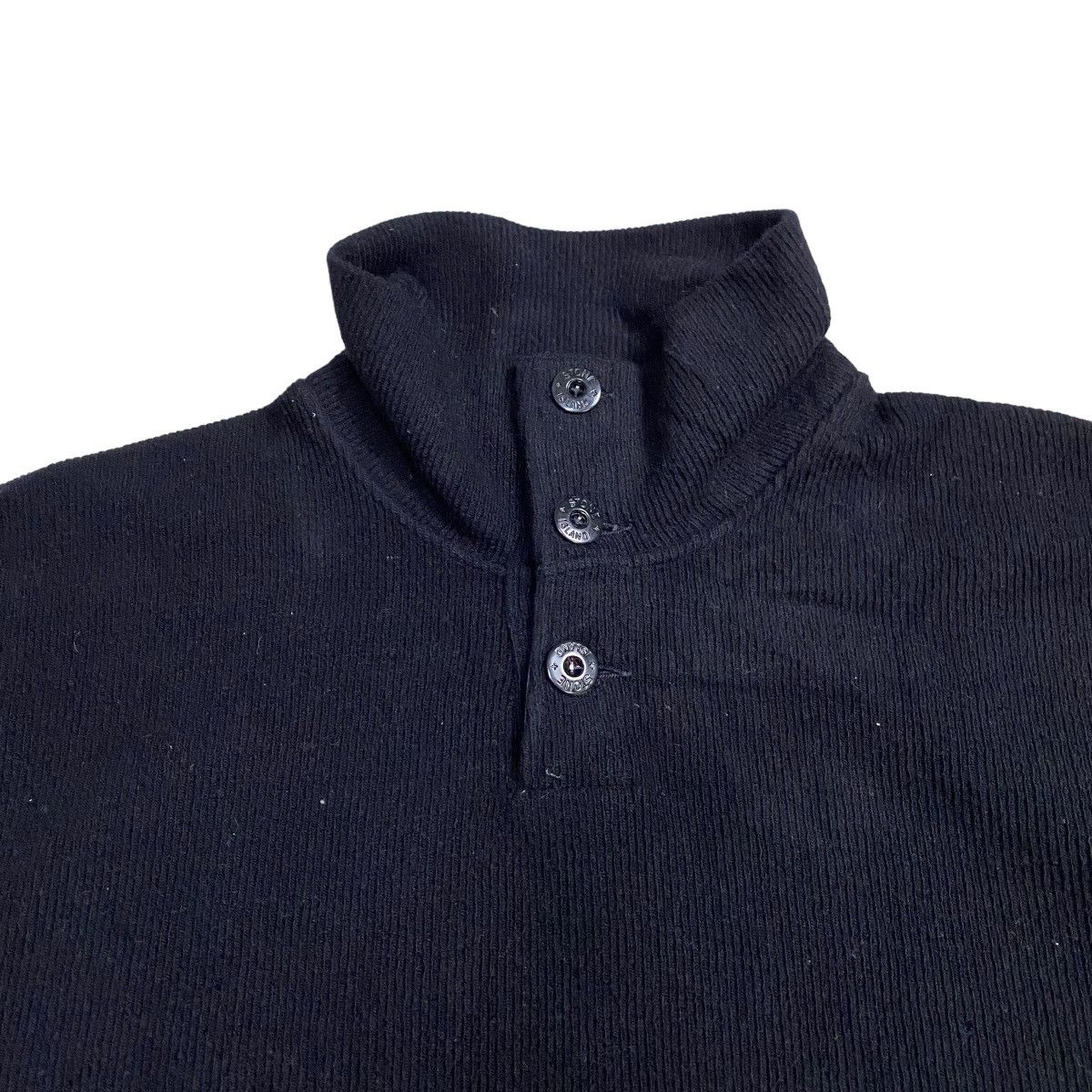 Stone Island STONE ISLAND HALF BUTTON SWEATER Size US XL / EU 56 / 4 - 7 Thumbnail