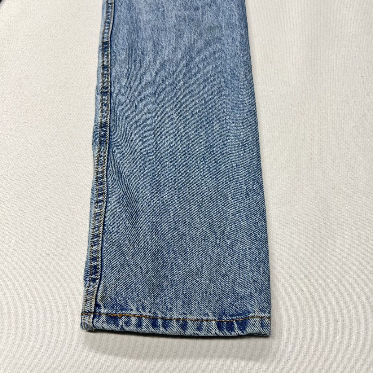 Levi's Levis Jeans Blue 502 Regular Taper Denim Washed Faded Y2K Size US 30 / EU 46 - 16 Thumbnail