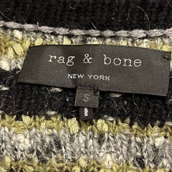 Rag & Bone Rag & Bone Women's Viscose/Wool Striped Sweaters for Women S Size S / US 4 / IT 40 - 7 Thumbnail