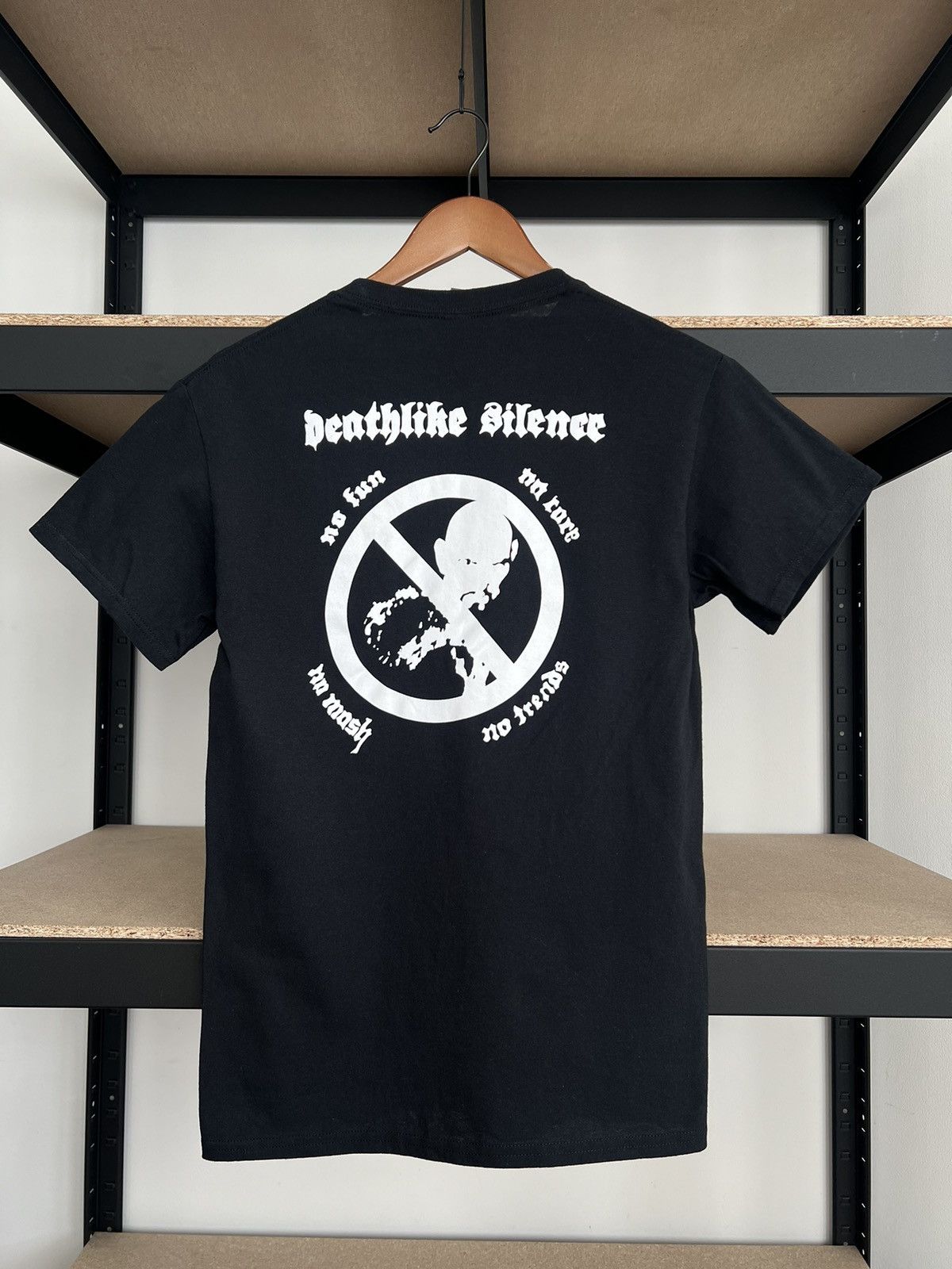 Band Tees Burzum Aske Black Metal Band Black T-shirt Size US S / EU 44-46 / 1 - 2 Thumbnail