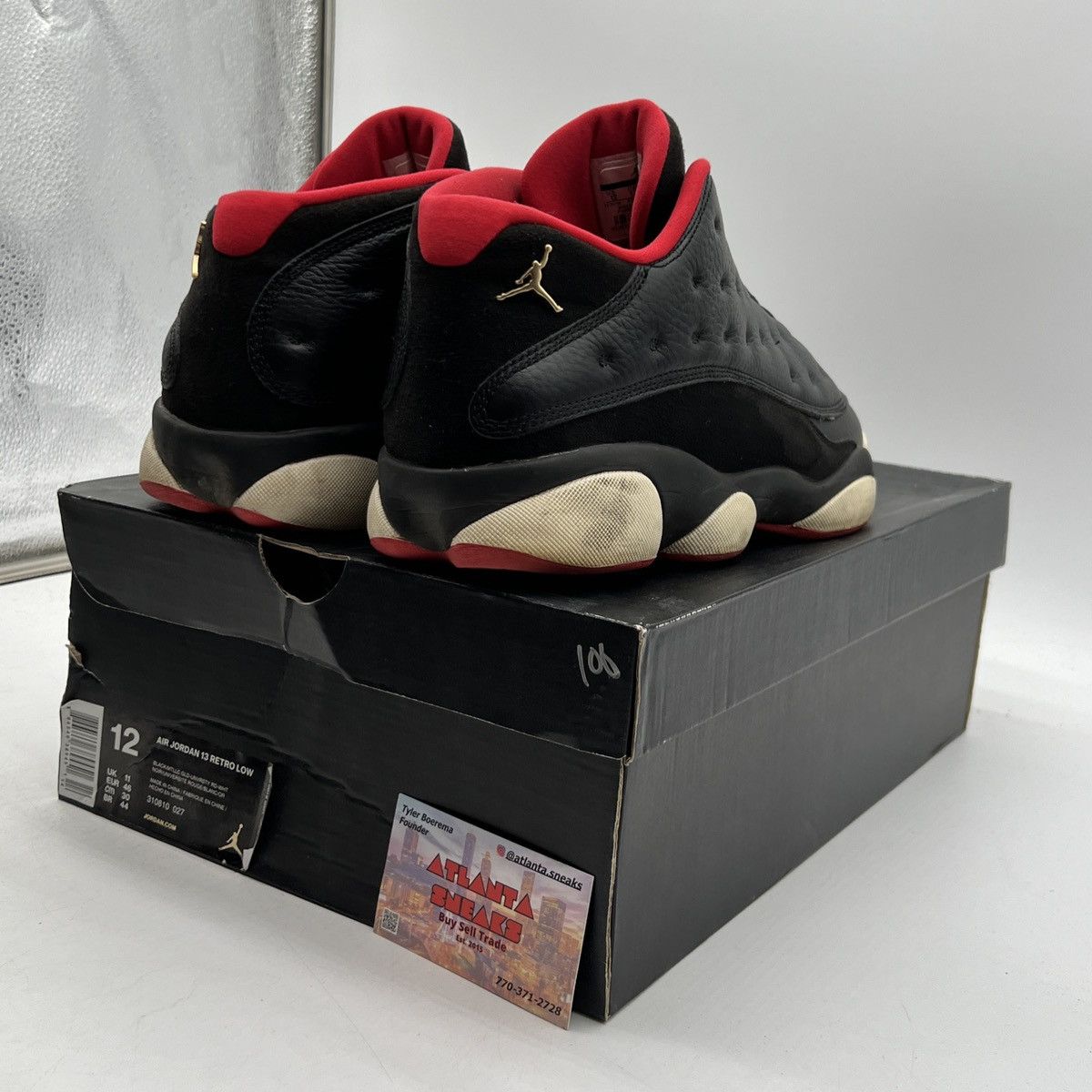 Jordan Brand Air Jordan 13 low bred Size US 12 / EU 45 - 5 Thumbnail