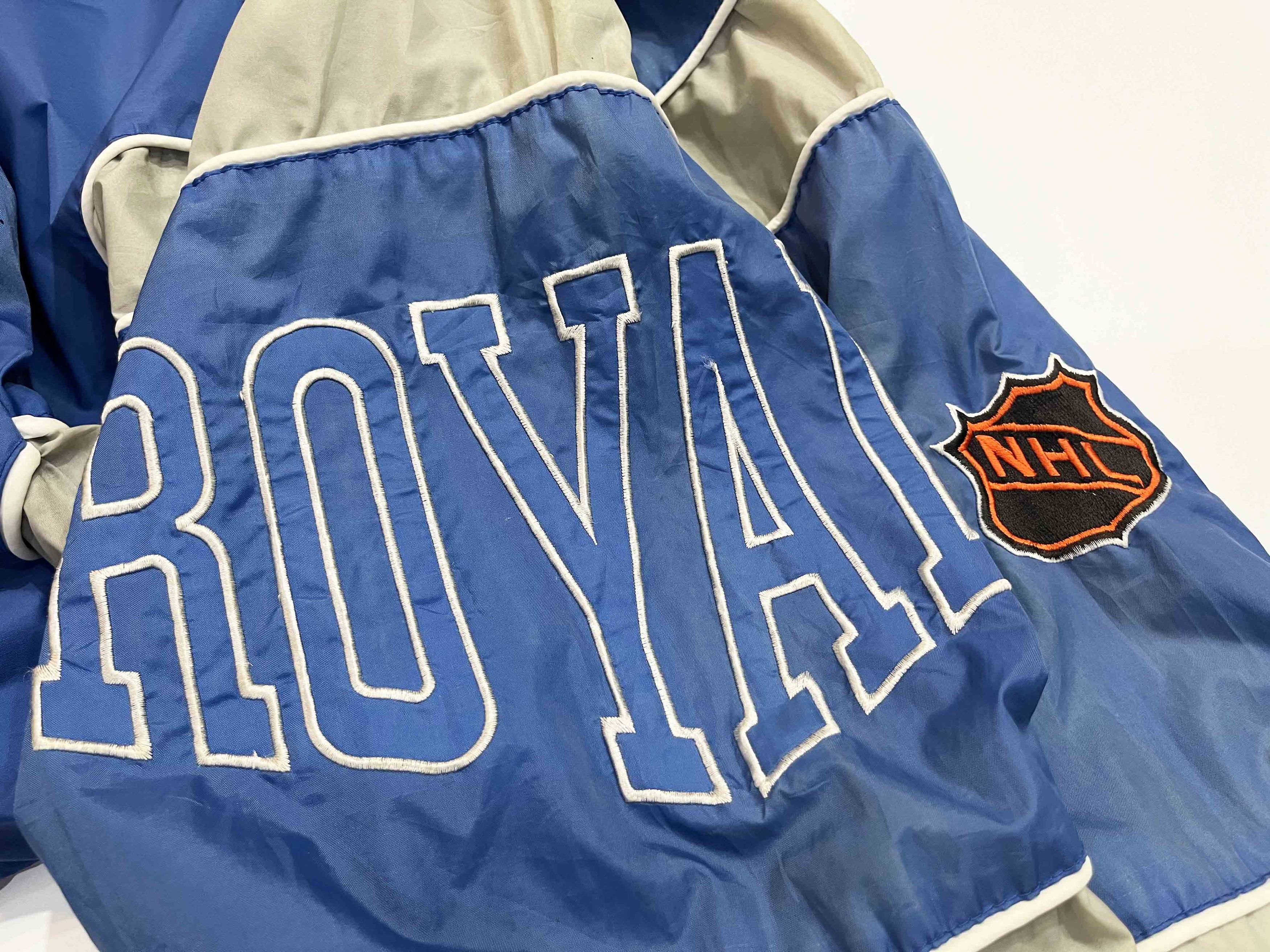 Starter Vintage Starter MLB Kansas City Royals Full Zip Jacket Size US XL / EU 56 / 4 - 4 Thumbnail