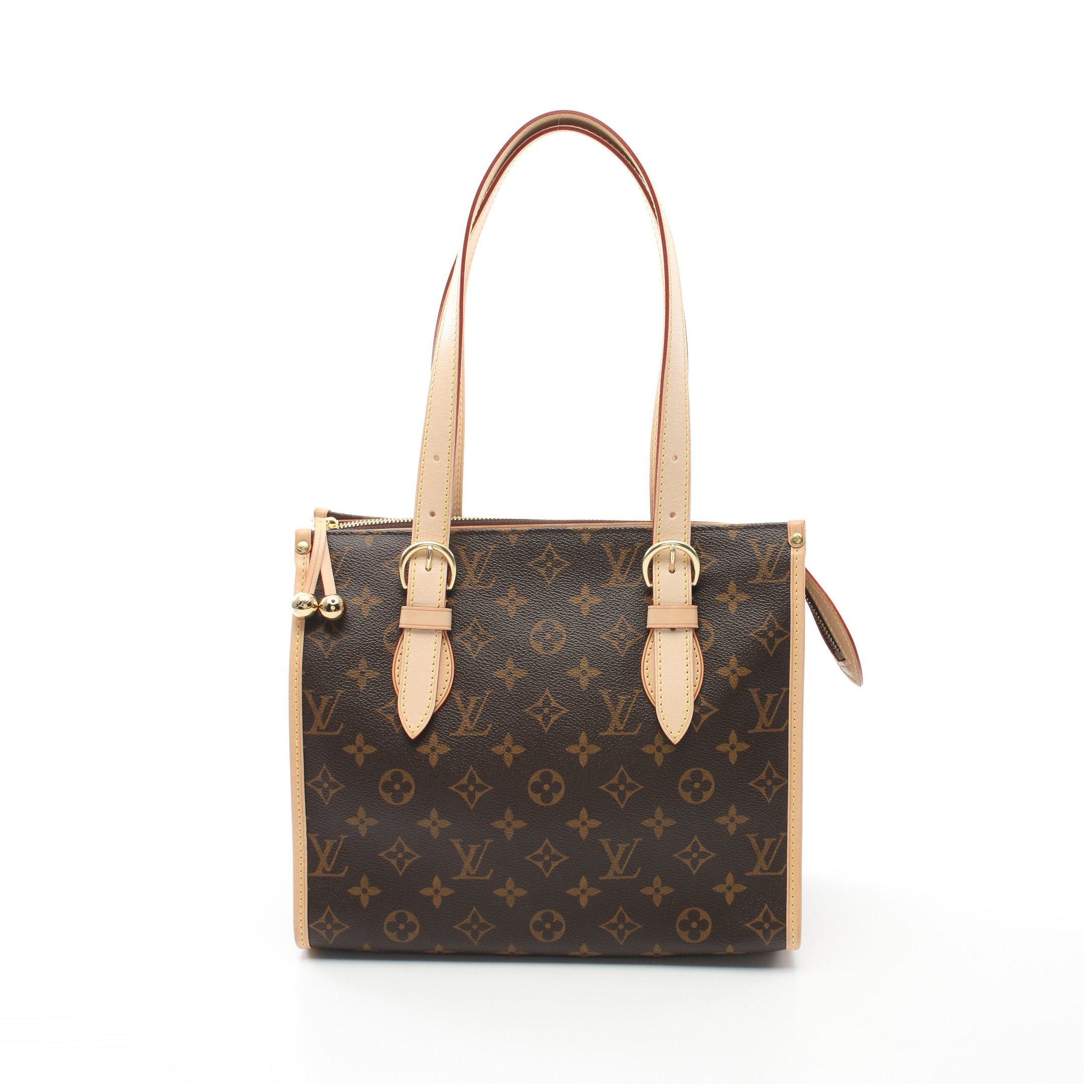 Louis Vuitton Louis Vuitton Popincourt O Monogram Shoulder Bag Tote Leather Brown Size ONE SIZE - 1 Thumbnail