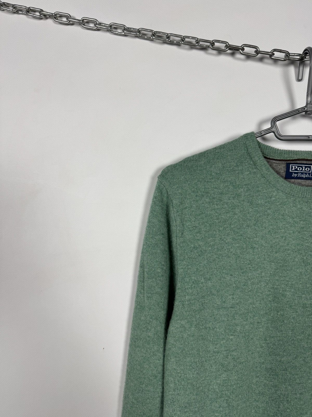 Polo Ralph Lauren Men’s Polo Ralph Lauren Crewneck Wool Sweater Vintage Size L Size US L / EU 52-54 / 3 - 3 Thumbnail