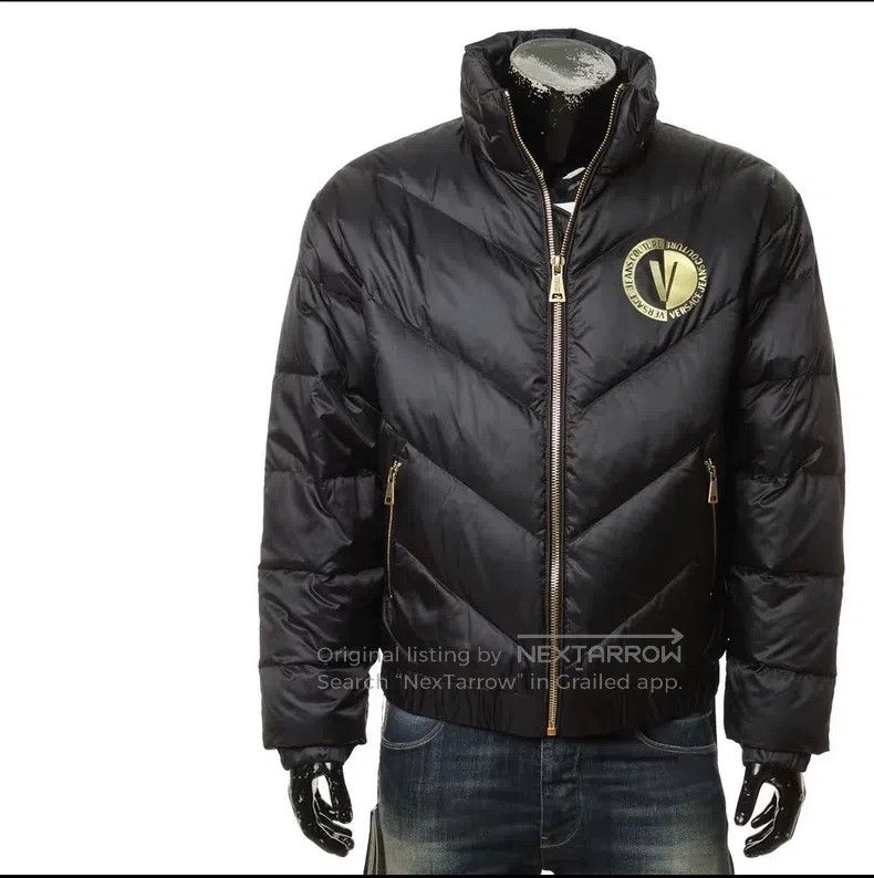 Versace Versace Men's down jacket Size US XL / EU 56 / 4 - 1 Thumbnail