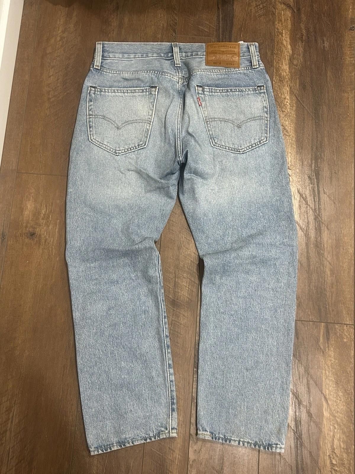 Levi's Levi's 551 Z Authentic Straight Fit Lightwash Jeans W29 Size US 29 - 4 Thumbnail