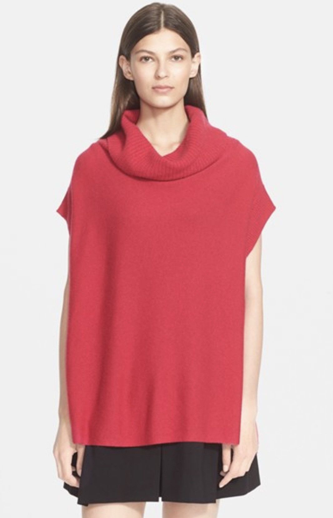 Vince VINCE cashmerein poncho cape style sweater cowl neck jumper Size M / US 6-8 / IT 42-44 - 2 Thumbnail