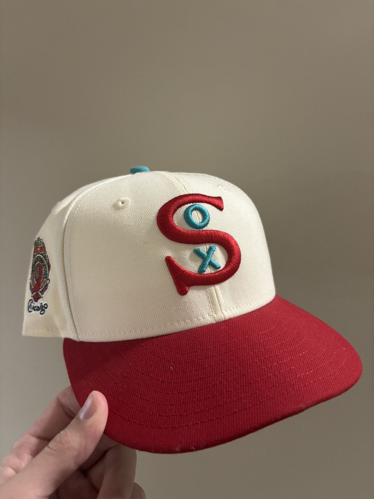 New Era Sz. 7 1/8- Chicago White Sox New Era Fitted Size ONE SIZE - 1 Thumbnail